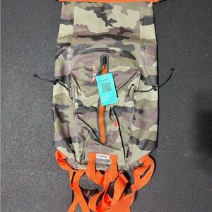 Funwater Waterproof Dry Bag Backpack – Camo/Orange